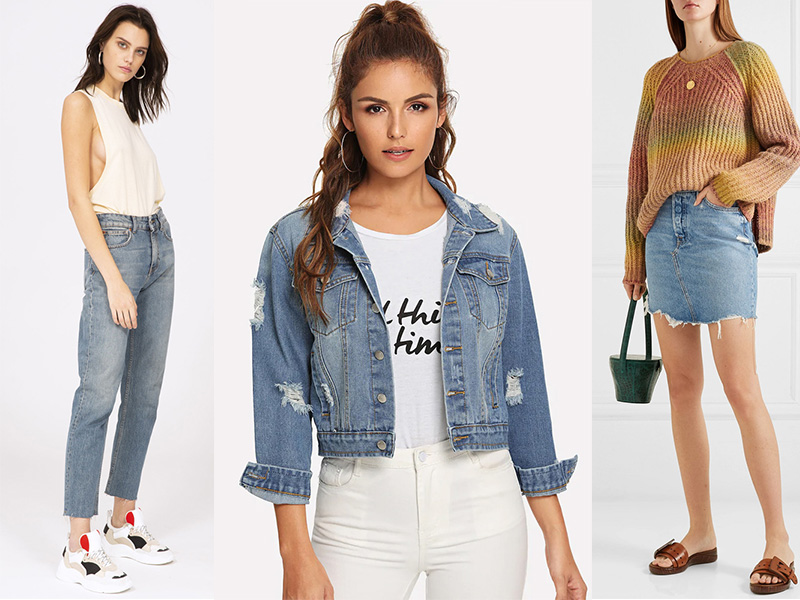 latest denim trends